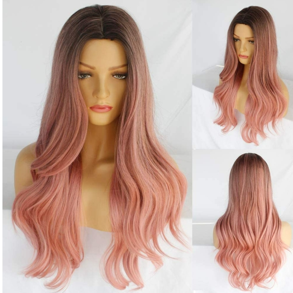 Ombre pink wig 💗 💓